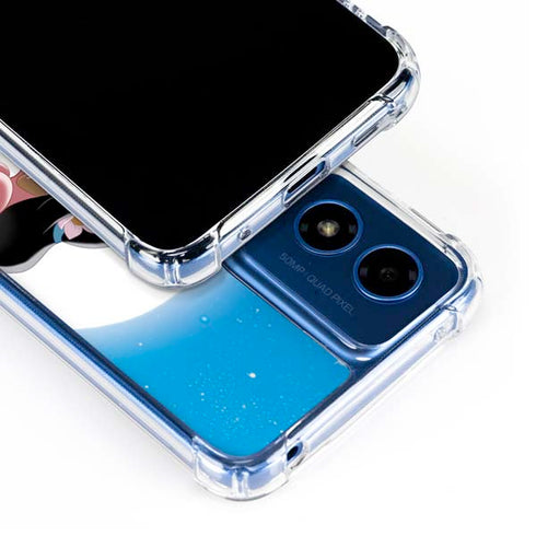 Disney Aladdin and Princess Jasmine Kiss Moto G 5G (2024) Clear Case